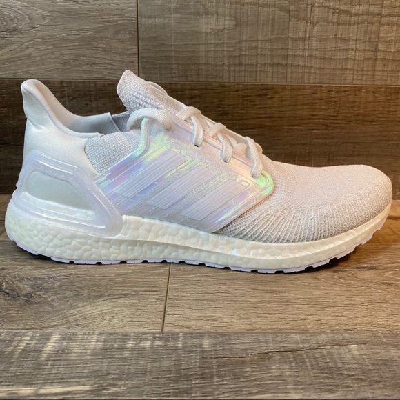 Adidas ULTRABOOST ‘White Iridescent’ Running Shoes - Picture 2 of 7